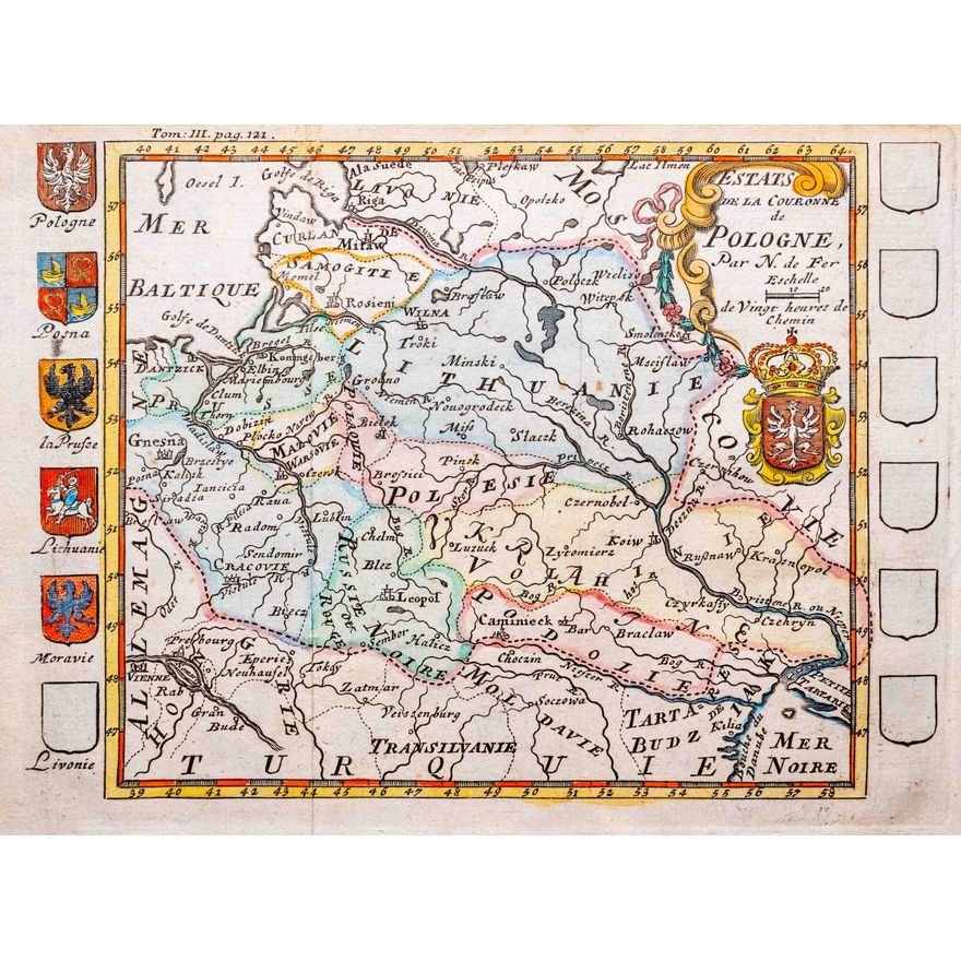 Nicolas de Fer | Estats de la Couronne de Pologne