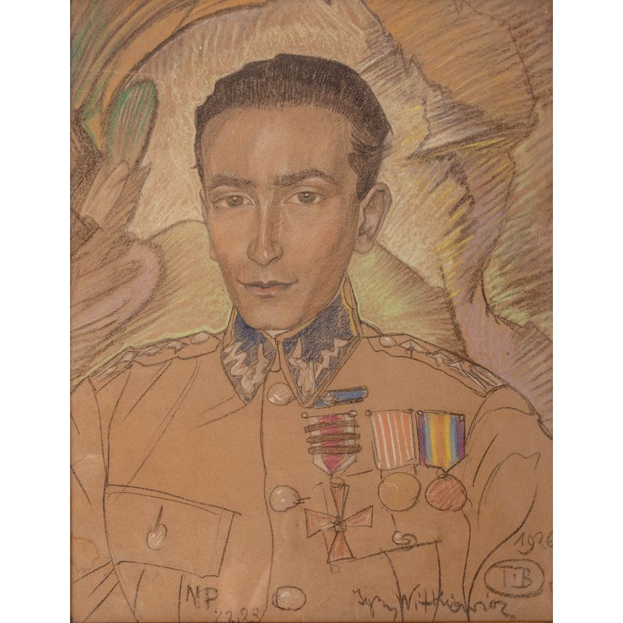 Stanisław Ignacy Witkiewicz | Portret Zdzisława Czermańskiego, 1926 r.
