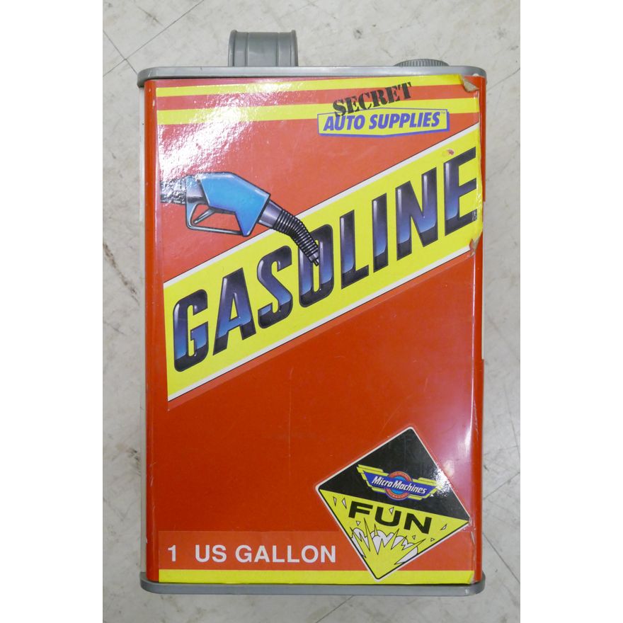 Vintage Micro-Machine Gas Can Toy Set
