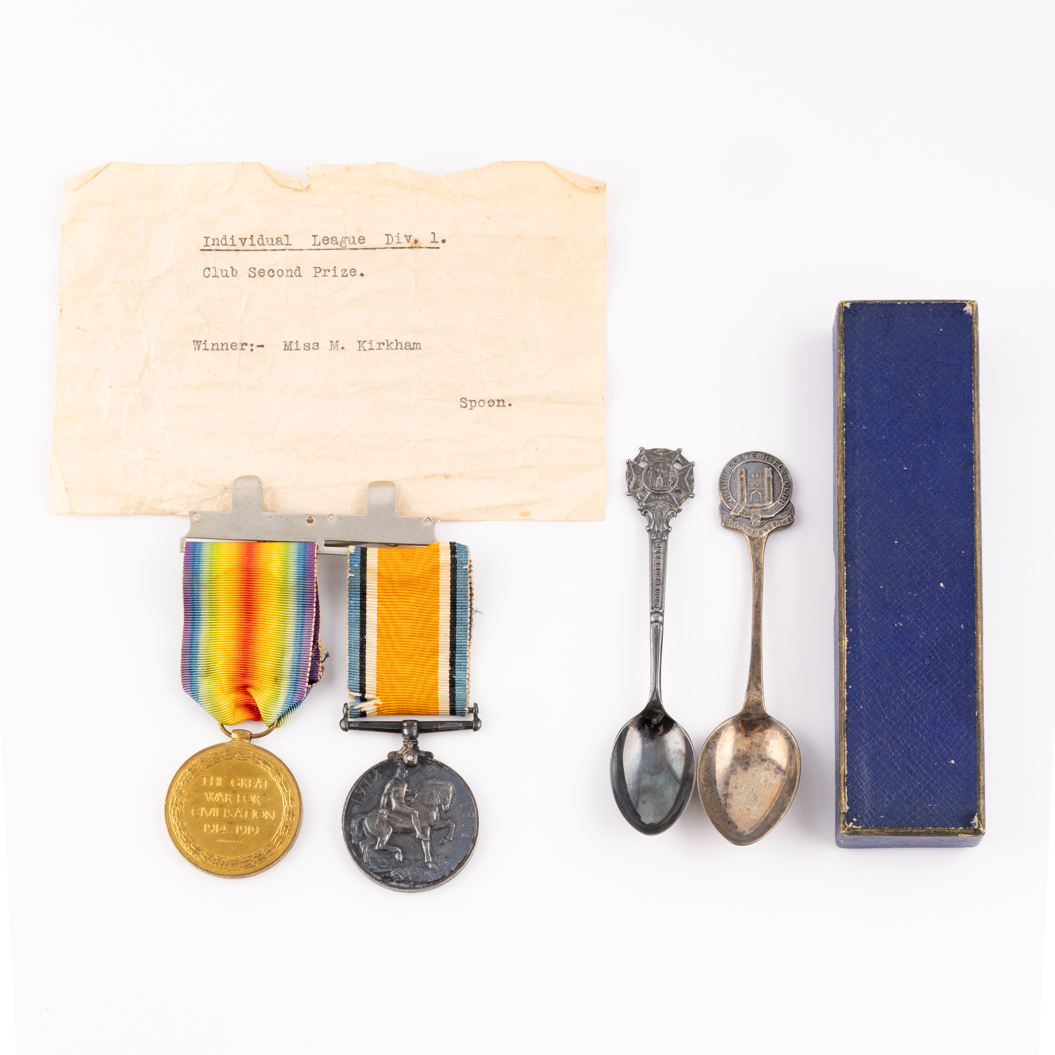 Great Britain, Pair, WWI, VF