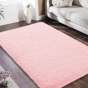 4X5.3 FEET EASY-GOING 4X5.3 FEET AREA RUGS FOR LIVING ROOM, NON-SLIP FLOOR SHAGGY RUGS FOR BEDROOM, FLUFFY SHAG FUZZY PLUSH SOFT C