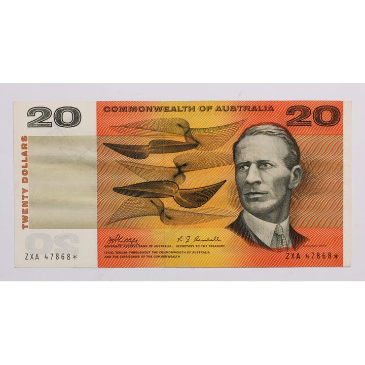 Star Replacement - Phillips/Randall, Twenty Dollar, 1969 VF