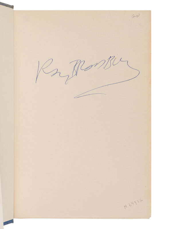 BRADBURY, Ray. I Sing the Body Electric! FIRST EDITION. SIGNED. 