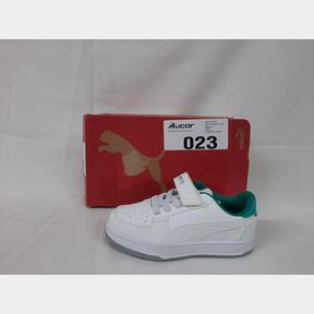 PUMA MAPF1 CAVEN 2.0 AC+ PS - PUMA WHITE-SHEEN GREEN - KIDS 11