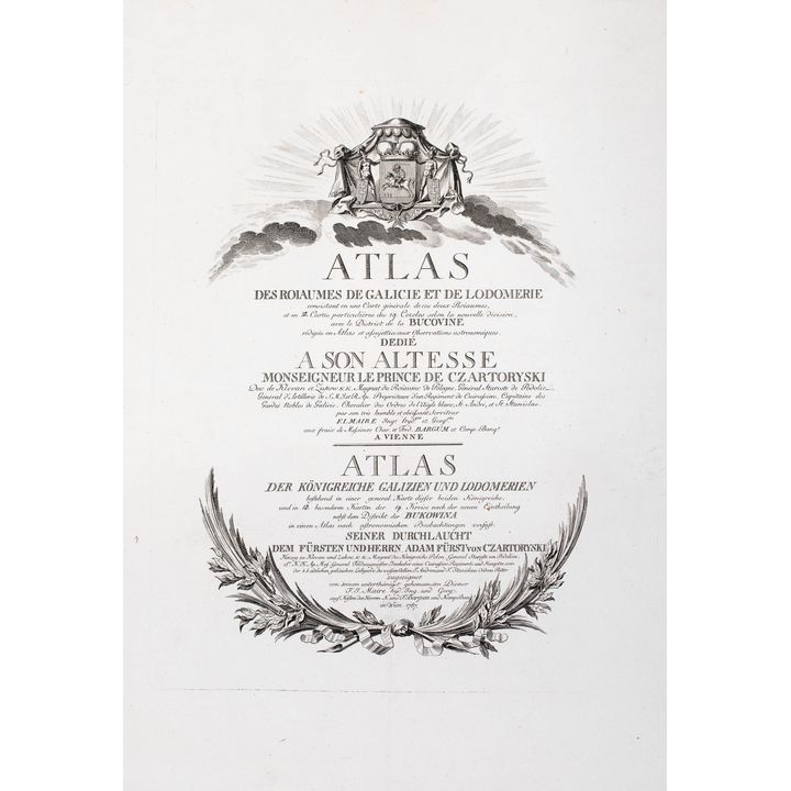 Tranquillo Mollo | General Charte des Atlasses von Galizien und Lodomerien