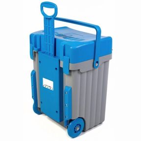 Cadii Bag CSB-1292 Blue Body and Grey Trim with Dividers and Lunchbox|