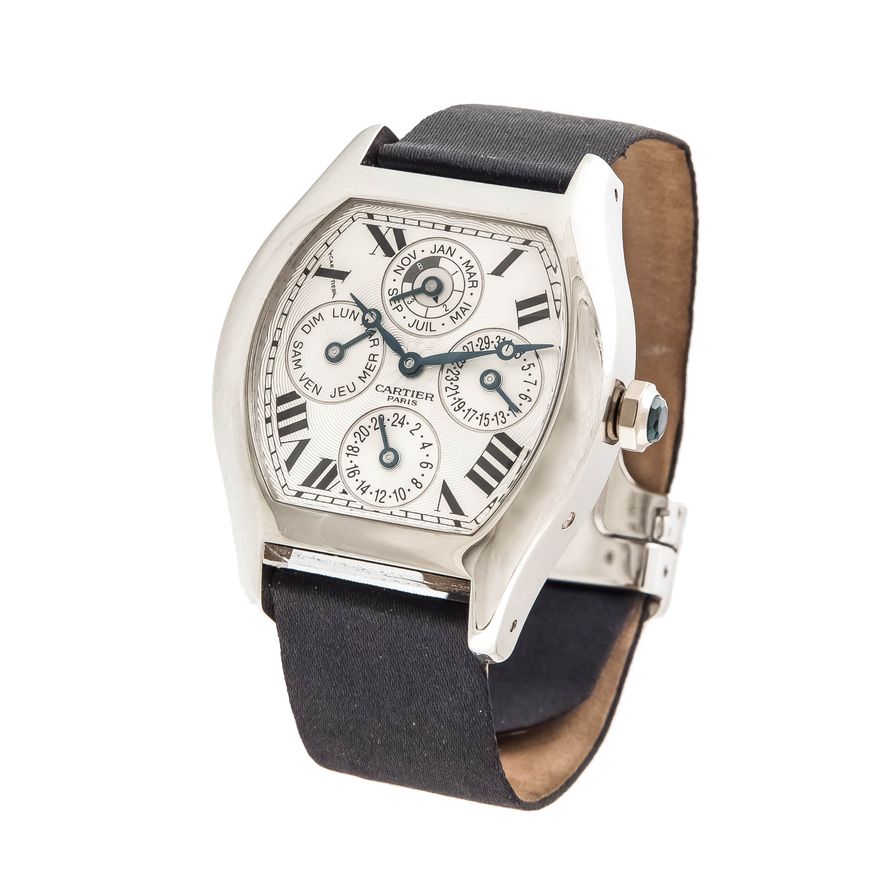 Zegarek męski, Cartier - Collection Privé Cartier Paris
Tortue Perpetual Calendar
ok. 2005 r.