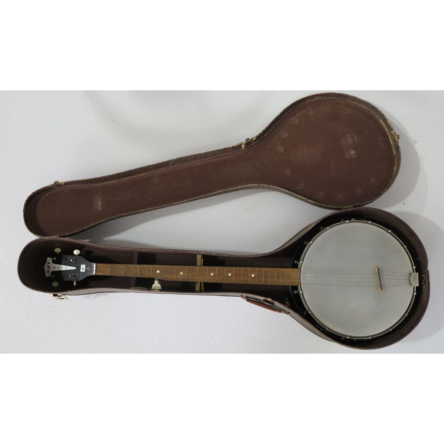 CASED KAY BANJO
