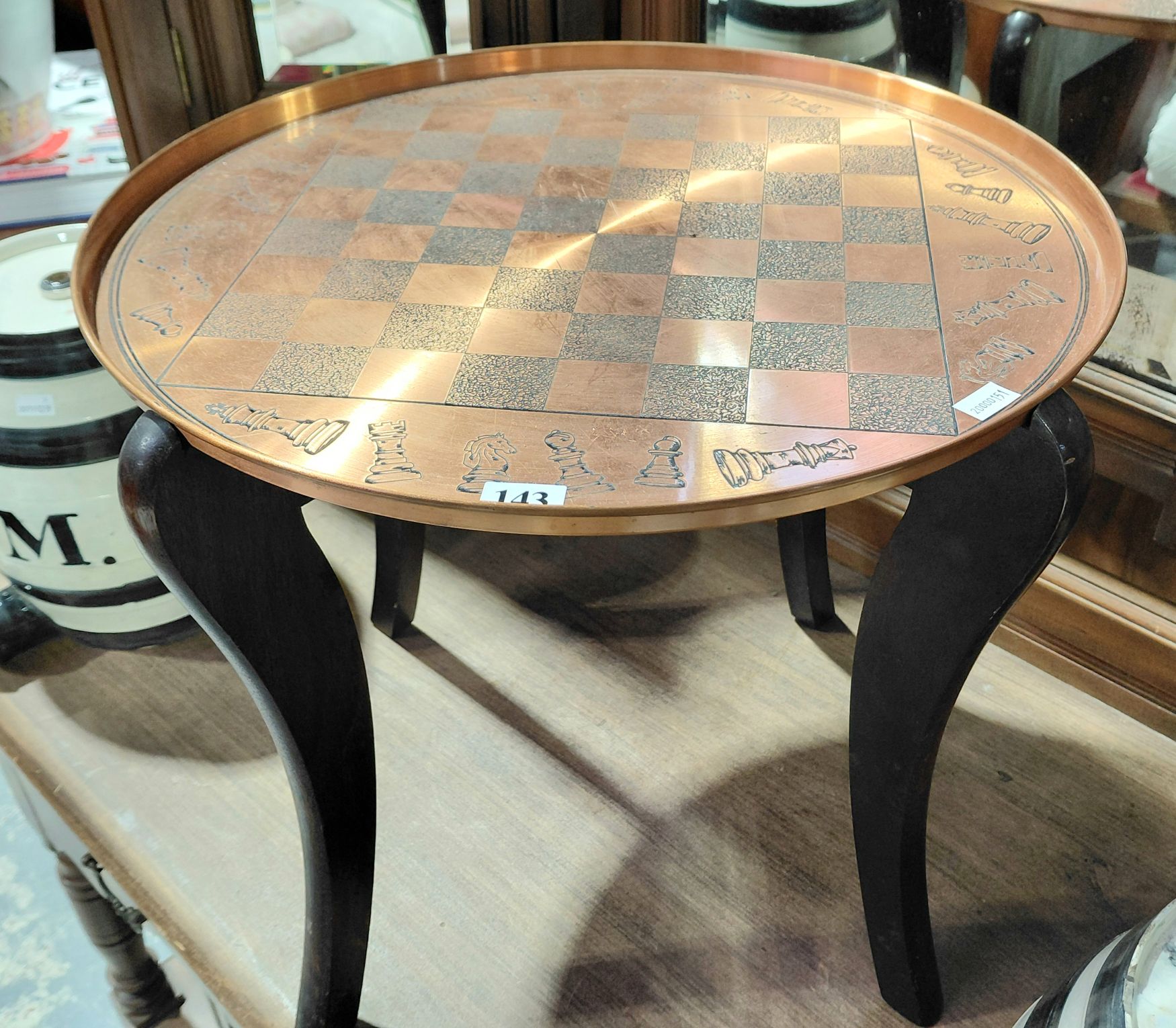 Rodd Chess Board Table
