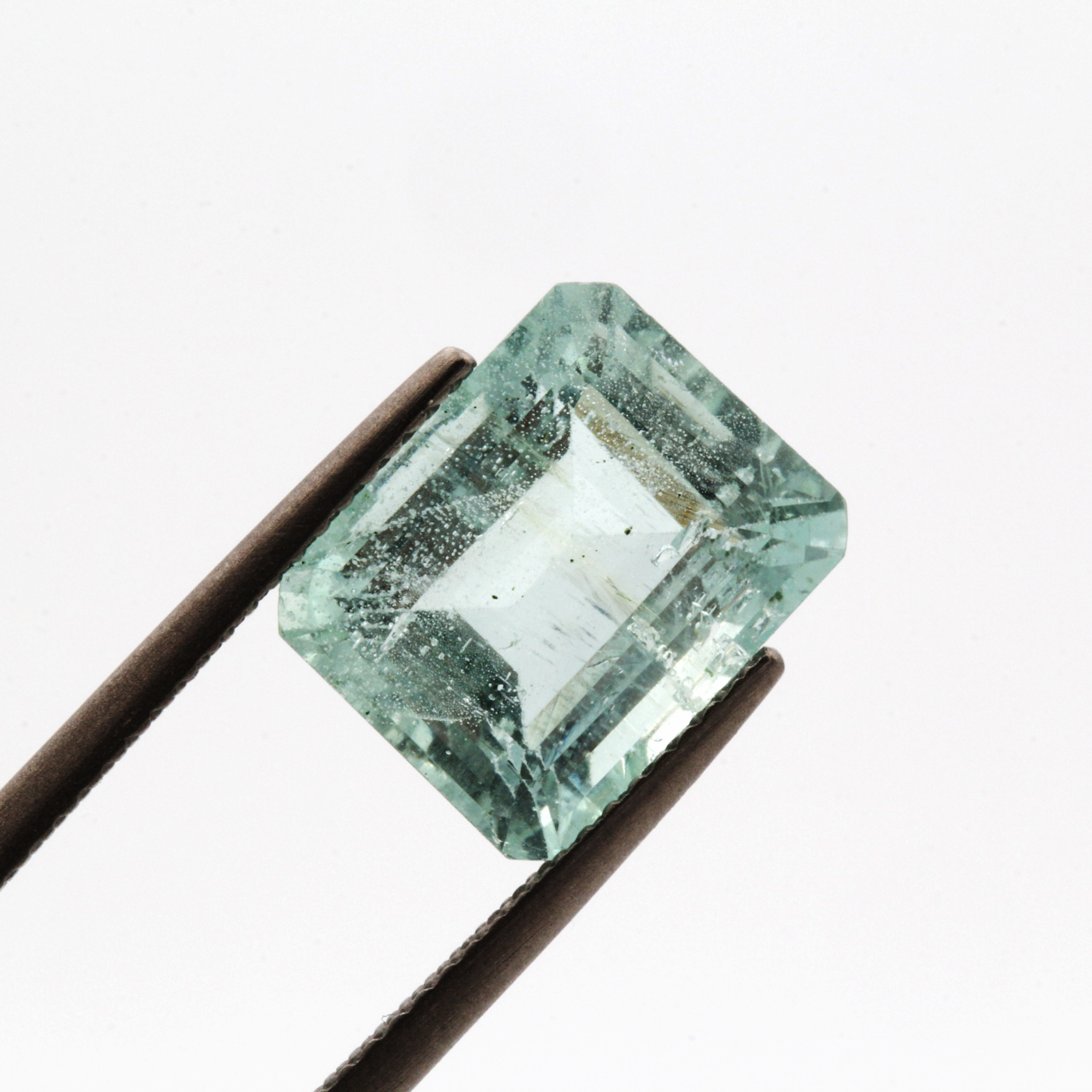 5.5ct Emerald Cut Aquamarine Gemstone
