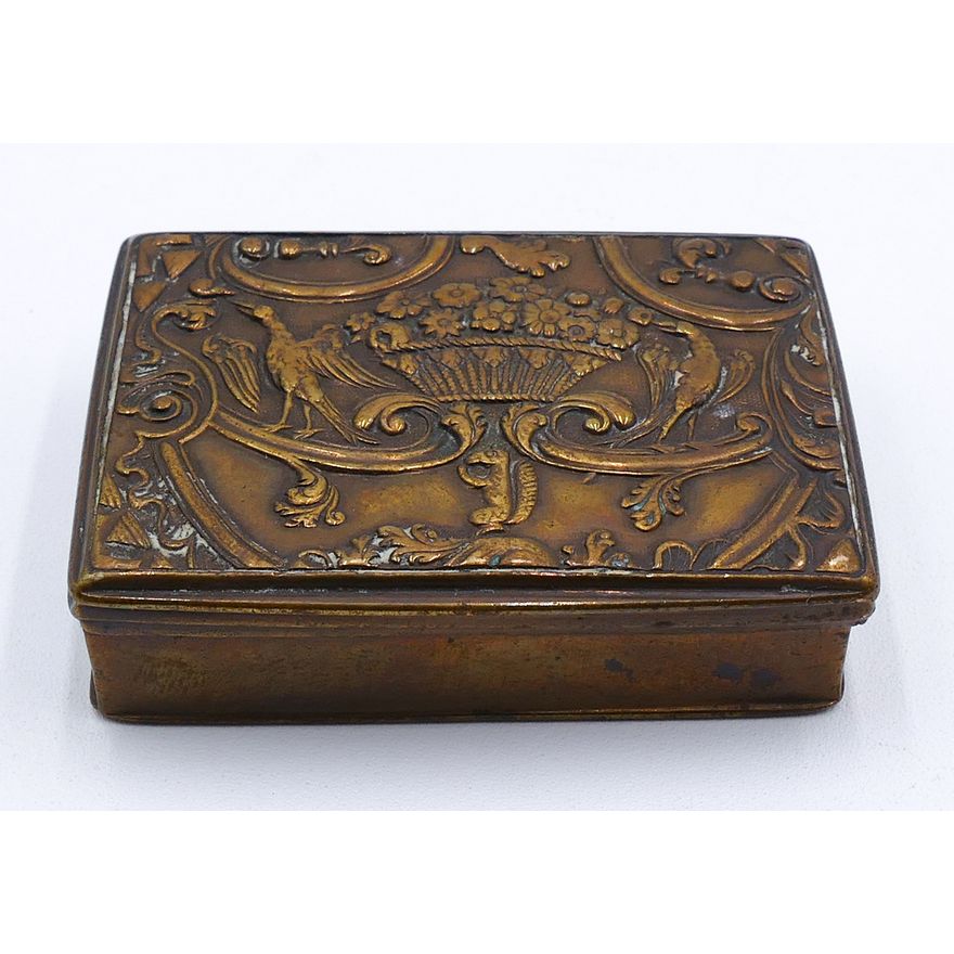 French 18th Cent. Metal Snuff Box 2.25''