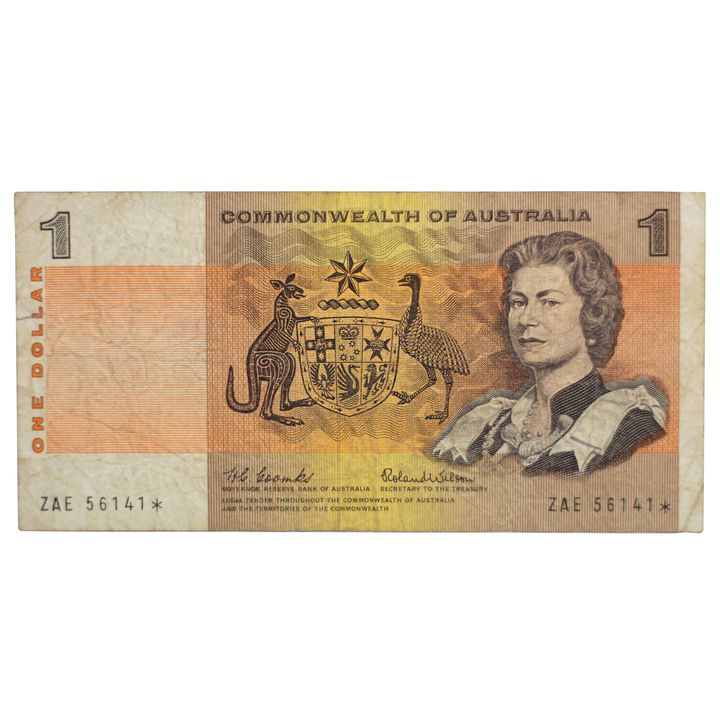 Star Replacement - Phillips/Randall, One Dollar, 1968 gFine