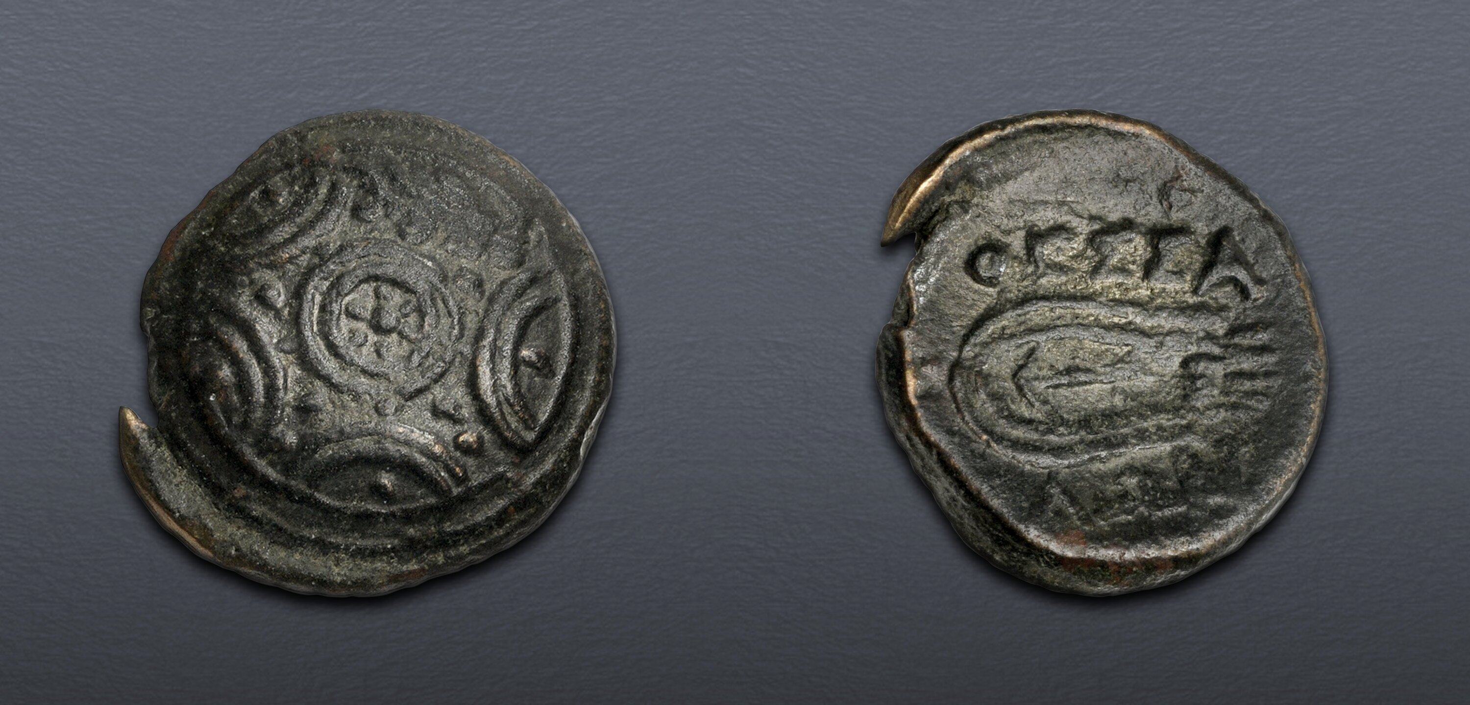 THESSALY, Thessalian League. Circa 170 BC. Æ Chalkous (14mm, 2.86 g ...