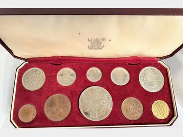 1953 ELIZABETH II CORONATION PROOF SET