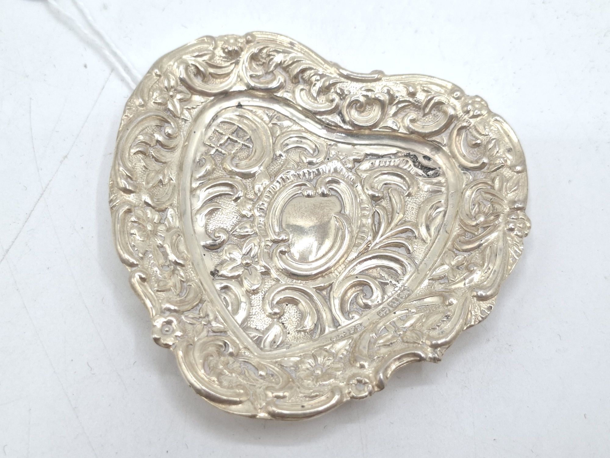 214 · VICTORIAN STERLING SILVER BON BON DISH
