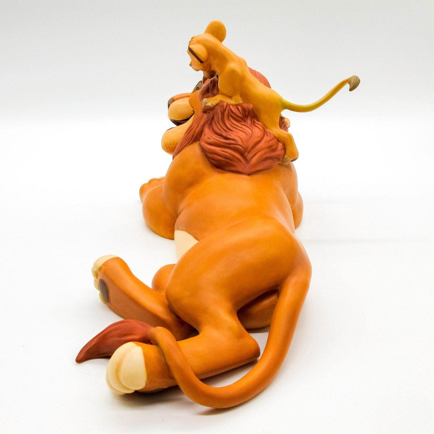 Walt Disney Classic Collection Figurine of Mufasa & Simba- Pals