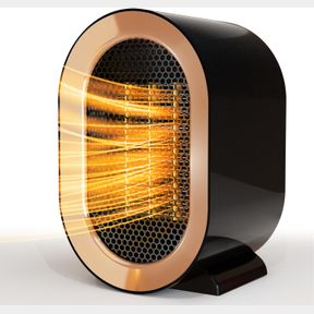 QQT SPACE HEATER,1200W PTC SPACE HEATER FOR INDOOR USE,QUIET DESK HEATER FOR OFFICE,ENERGY-SAVING BATHROOM HEATER,TIPPING AND OVER
