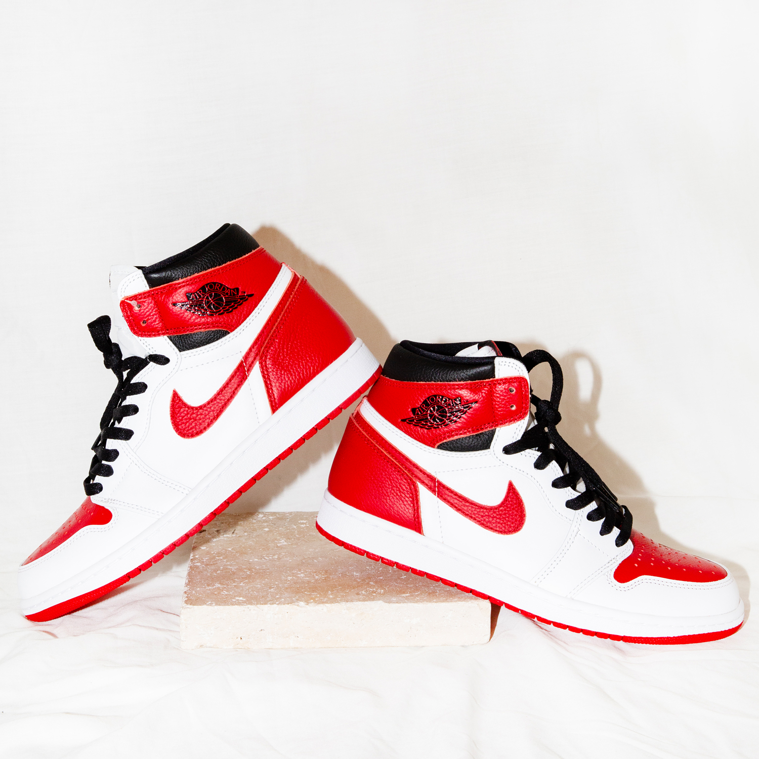 Nike Air Jordan 1 Retro High OG Red and Black US Size 10