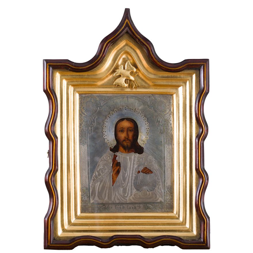 Ikona Chrystus Pantokrator, Moskwa, 1877