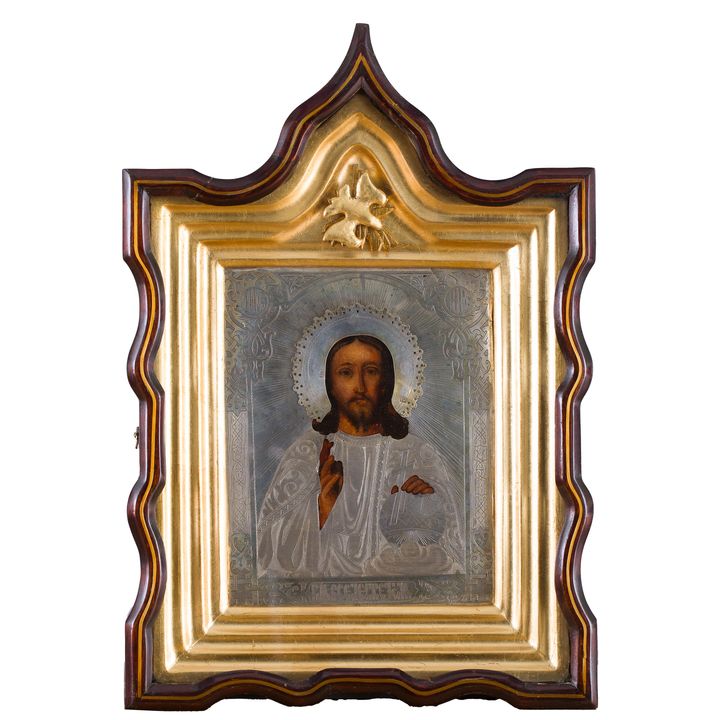 Ikona Chrystus Pantokrator, Moskwa, 1877