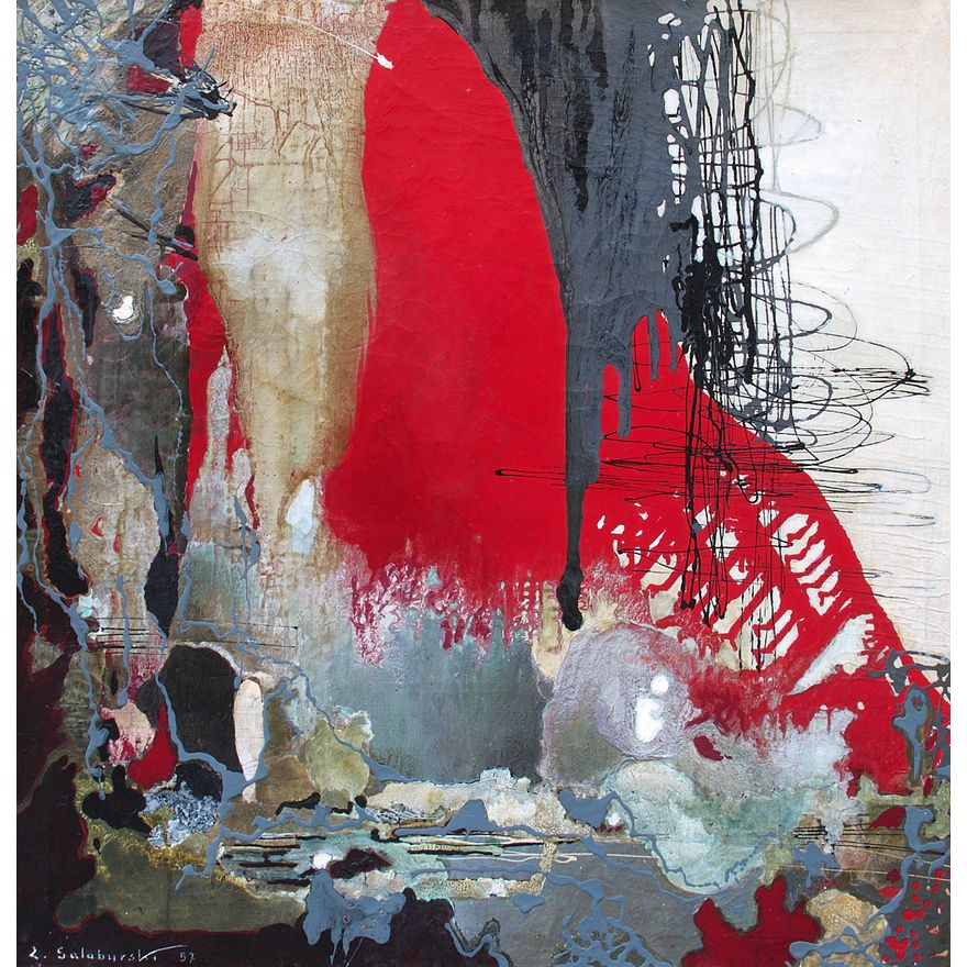 Zdzisław Salaburski | Kompozycja, 1957