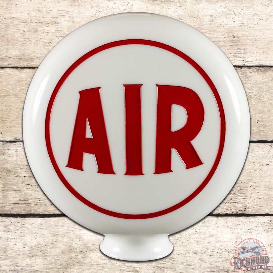Air Meter OPE Milk Glass Globe