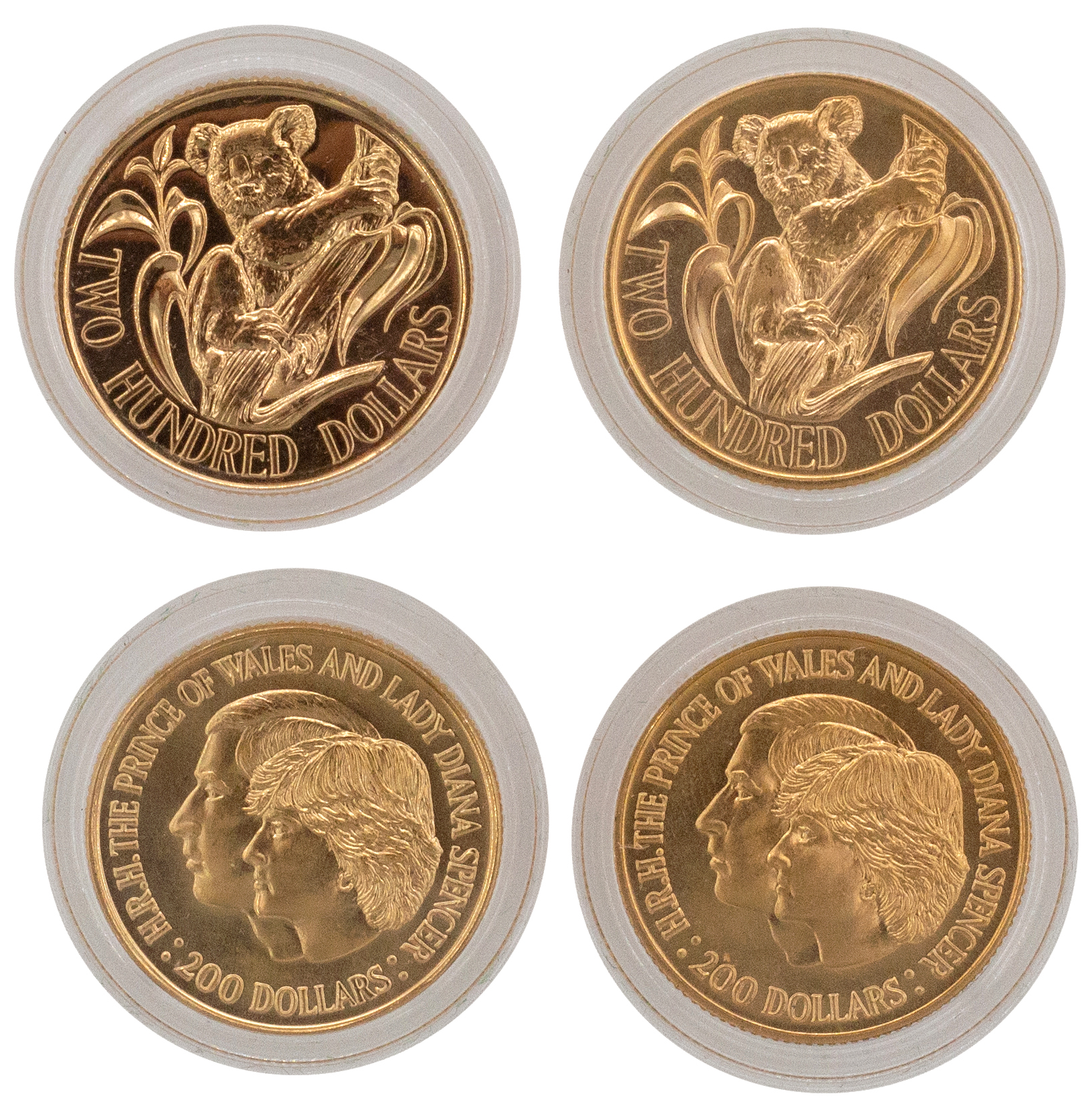 Elizabeth II, Two Hundred Dollars, 1980 - 1983, UNC
