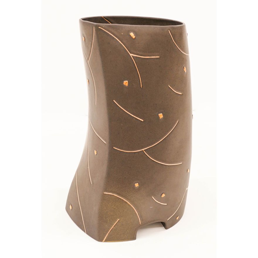 Kurt Weiser Vase with Shards 1980's