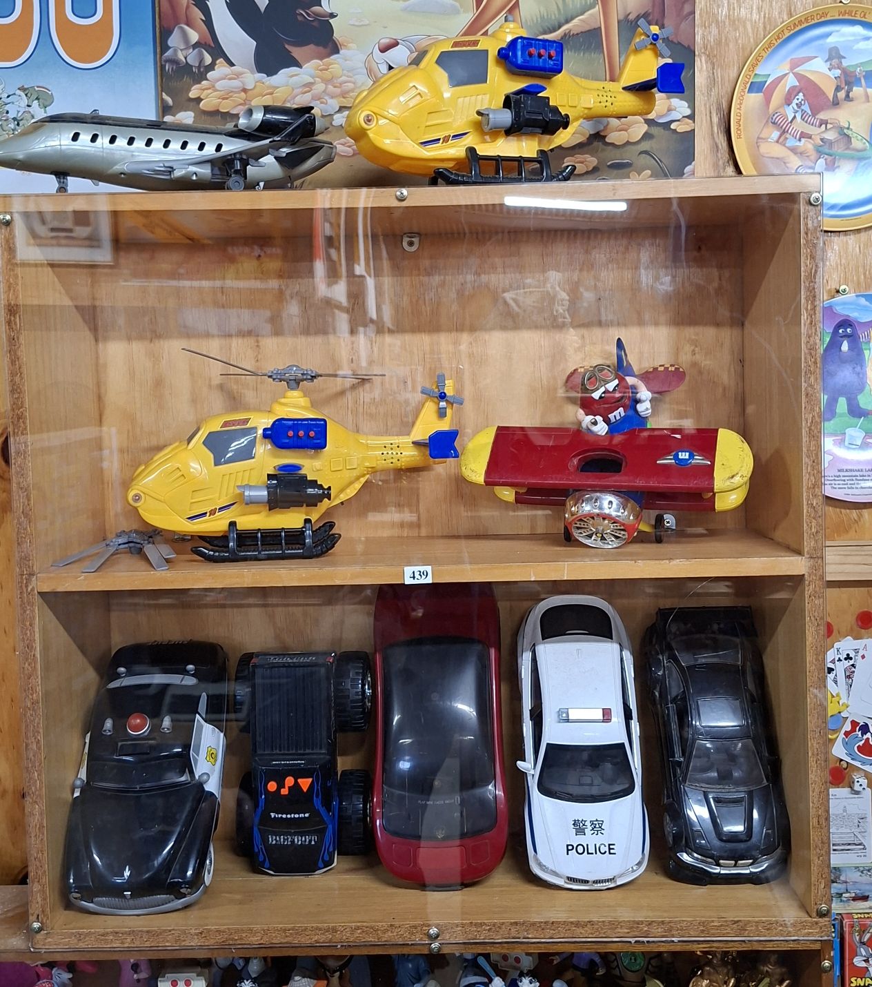 Group Of Plastic Toys Etc