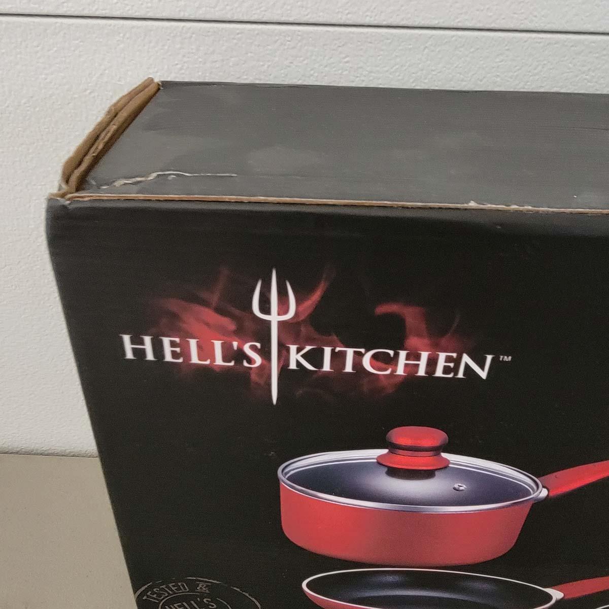 Hell'S Kitchen 6 Piece Essential Cookware Set