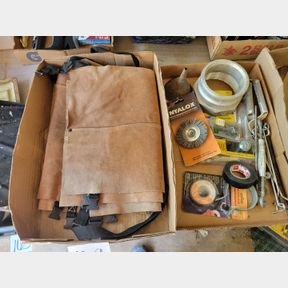 Leather Chaps and Misc Hardware and Tool Items