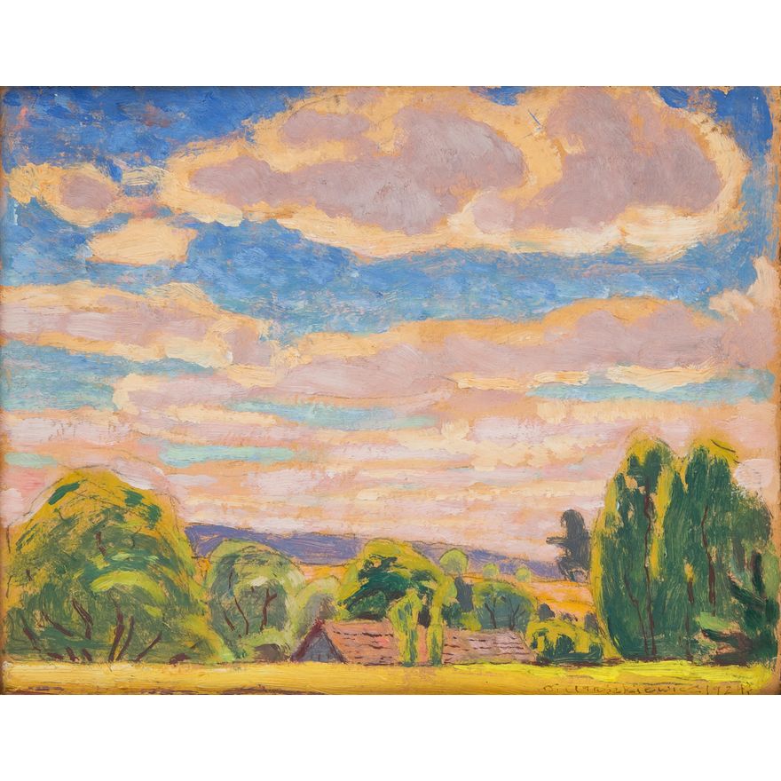 Władysław Araszkiewicz | Pejzaż, 1924 r.
