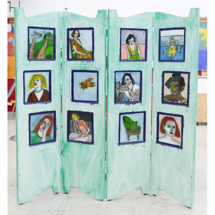 Gregory Grenon ''Portraits Room Screen'' 1997