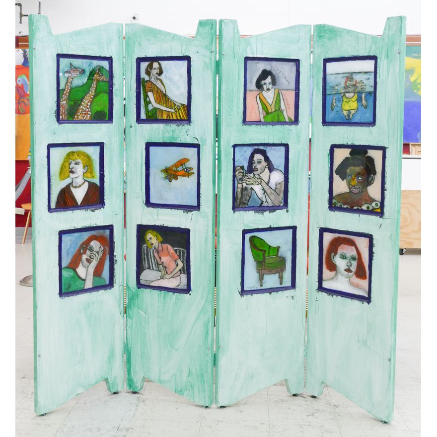 Gregory Grenon ''Portraits Room Screen'' 1997