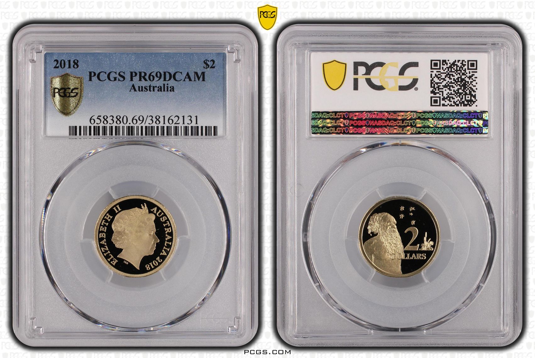 30th Anniversary Designed by Ian Rank-Broadley, Two Dollar, 2018, PCGS PR69DCAM