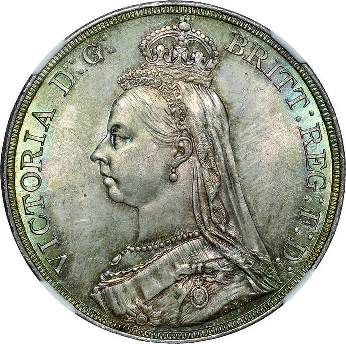 英国(Great Britain)/ ヴィクトリア女王像 ジュビリーヘッド 1クラウン
