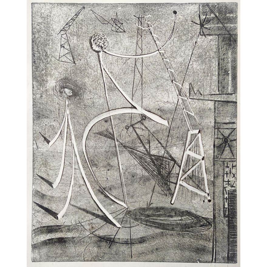 Jonasz Stern | Kompozycja surrealistyczna, lata 50. XX w.