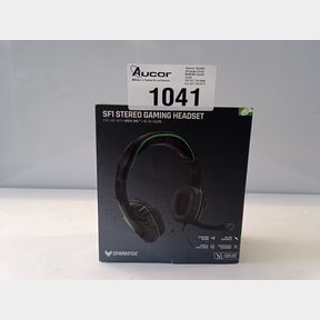 SPARKFOX: SF1 STEREO HEADSET - BLACK AND GREEN (XBOX ONE)