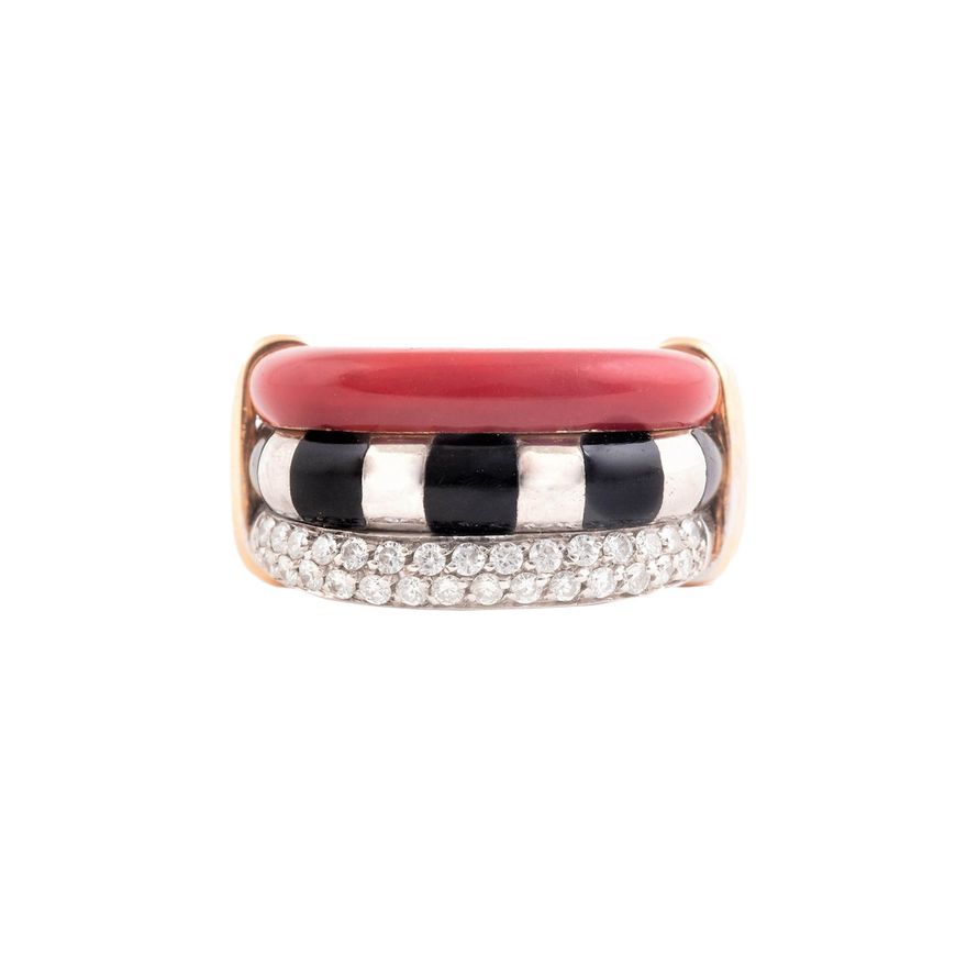 Obrączka z diamentami
Nouvelle Bague
Włochy, współczesna