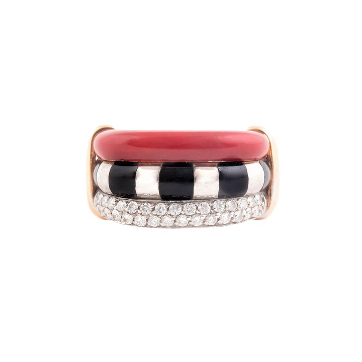 Obrączka z diamentami
Nouvelle Bague
Włochy, współczesna