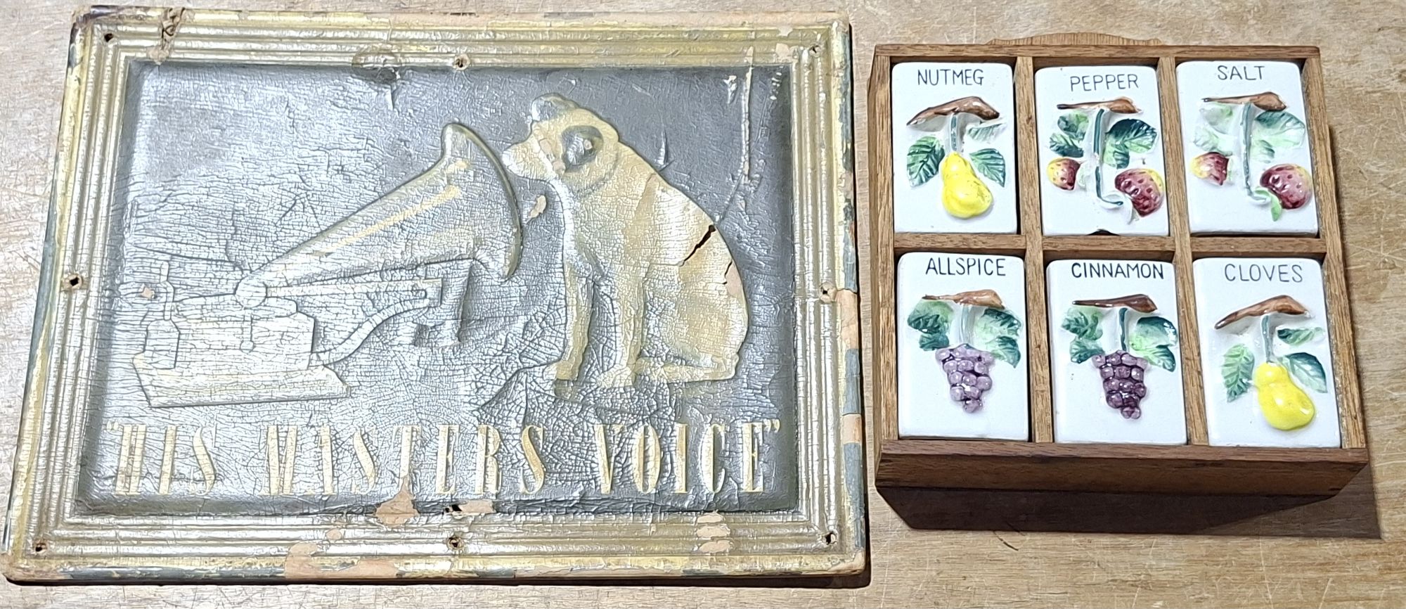Spice Drawers And Sign