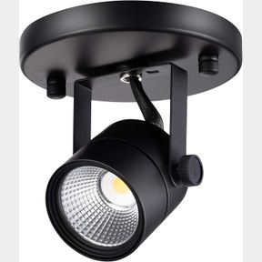 CLOUDY BAY LED FLUSH MOUNT CEILING SPOT LIGHT,CRI90+ 8W 600LM 3000K WARM WHITE DIMMABLE,ADJUSTABLE TILT ANGLE CEILING LIGHT FIXTUR