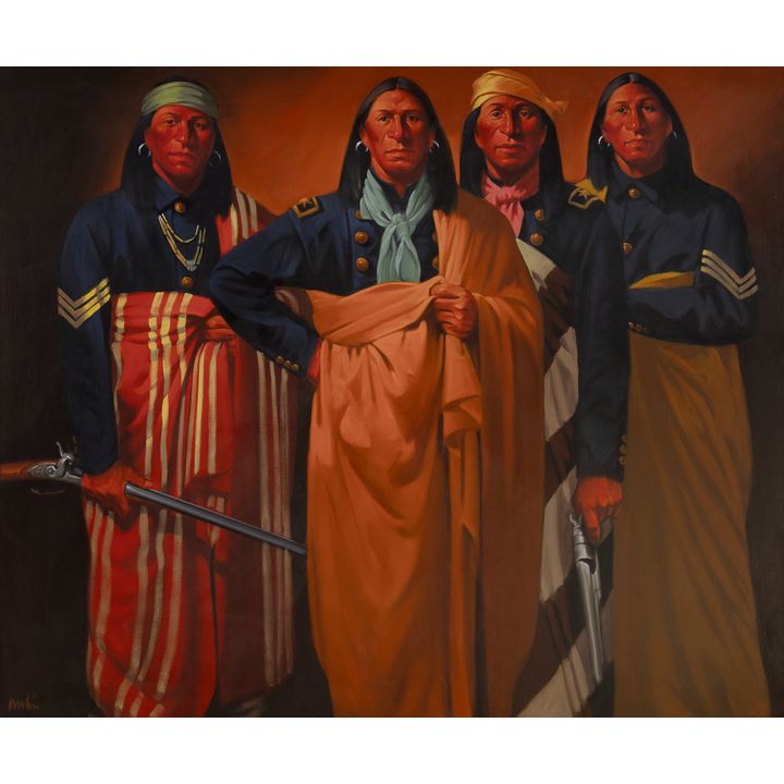 Walt Wooten (1939- ), American Scout / Apache