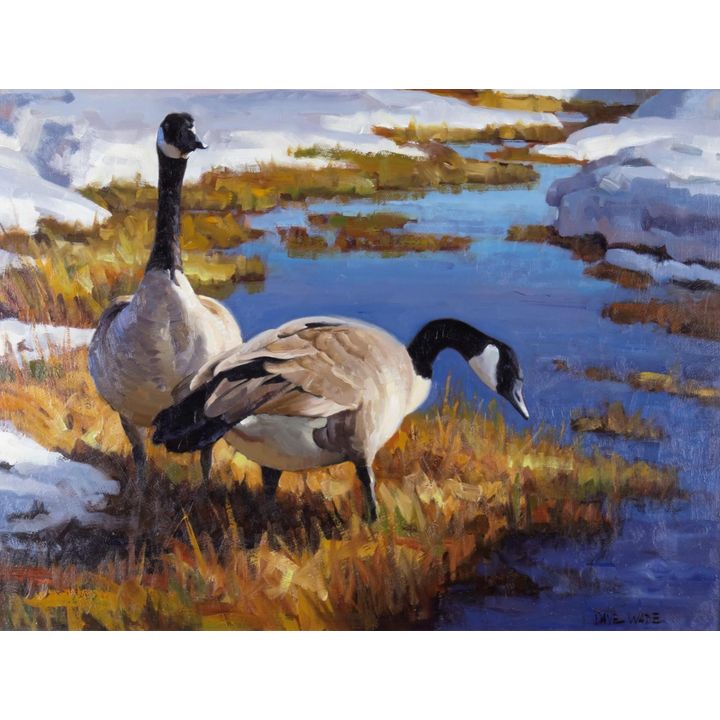 David Wade (1952-2019), Untitled (Geese)