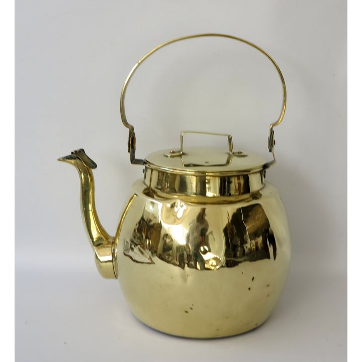 LARGE BRASS KETTLE
