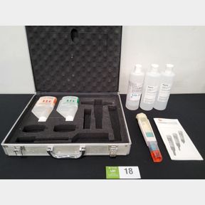 PH measuring instrument & Testo PH buffer solution for calibrating & adjusting