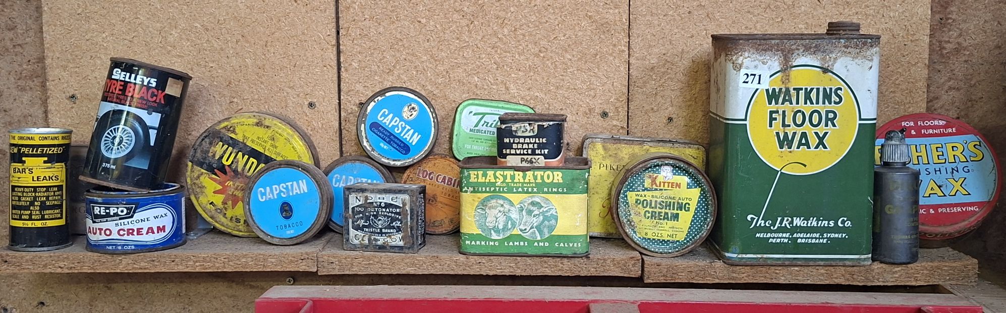 Group Of Tins