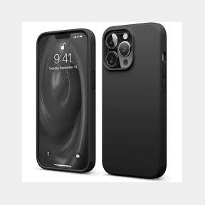 CellTime iPhone 13 Pro Shockproof Thickened Design Silicone Case Soft Feel -Black - Bar 9901035428252 - 51748/15085