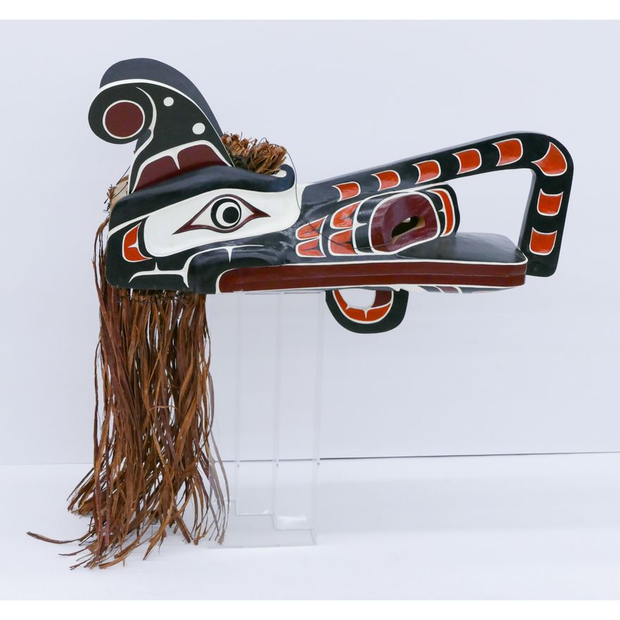 Tim Alfred ''Cannibal Bird Hamatsa Mask'' Cedar