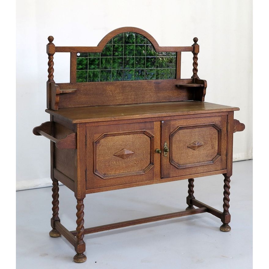 OAK WASHSTAND